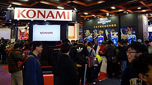 Konami booth, Taipei Game Show 20170123a