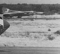 LARAF MiG-23MS rolling along the runway at Faya Largeau AB,