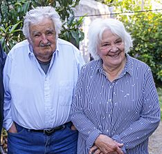 La pareja Mujica