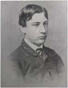 Marcus Clarke as a young man