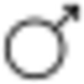 Mars symbol (fixed width)