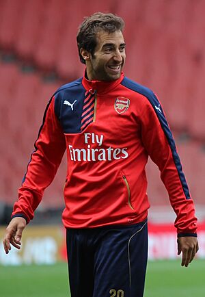 Mathieu Flamini Arsenal Members' Day 2015 (19929864949).jpg