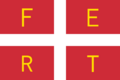 Merchant Flag of the Savoyard states (18th century)
