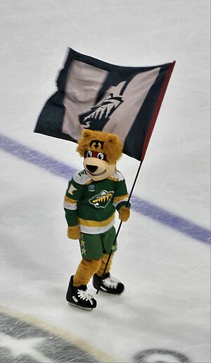 Minnesota Wild mascot Nordy