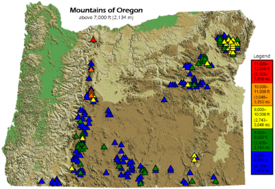 Mountains of Oregon