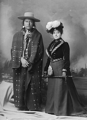 Native Americans from Southeastern Idaho, Lemhi. Chief. Tindoor - NARA - 519297