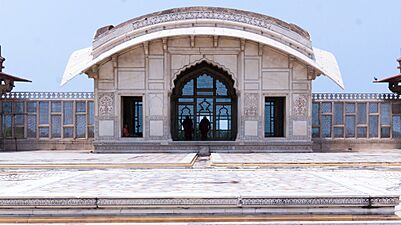 Naulakha Pavilion in Lahore Fort