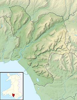 Mynydd-y-Gaer is located in Neath Port Talbot