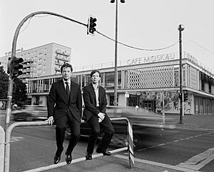 Oliver Mark - Nicolas Berggruen and Olivier Berggruen, Berlin 2008