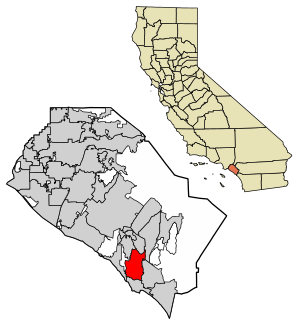 Location of Laguna Niguel in Orange County, California