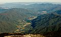 Ovens Valley and MUMC from Mt Feathertop
