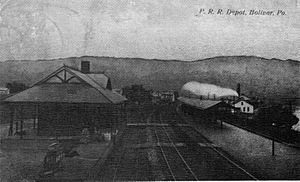 P.R.R. Passenger and Freight Depot Bolivar