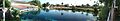 Panoramic picture of Weeki Wachee Springs, Florida, April 2012