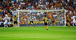 Peñarol vs real madrid 24-08-10