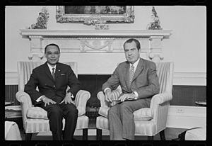 President Richard Nixon and Sirik Matack