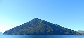 Pyramid Mountain and Lake Crescent