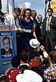 Republican presidential primary candidate New York Governor Nelson Rockefeller, left, with his wife during campaign beach party