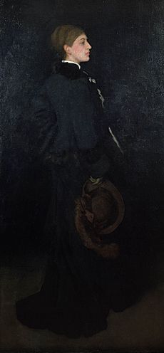 Rosa Corder, by James McNeill Whistler