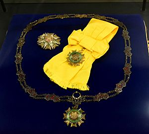 Royal Family Order of the Crown of Brunei. Awarded Honour to Tuanku Ja'afar in 1996. The Tuanku Ja'afar Royal Gallery, Seremban