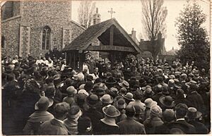 Sandridge Parish Church Lychgate dedication ceremony2