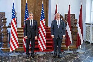 Secretary Blinken Meets With Latvian President Levits (51930474468)