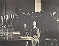 Signing of Boxer Protocol at Peking, 1901 (Chinese side)