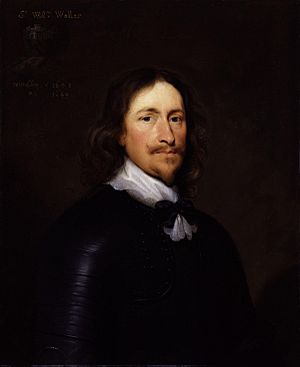 Sir William Waller by Cornelius Johnson