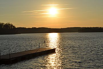 Sunset at Lake Bowen