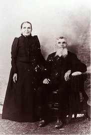 Télesphore Demers et Éloïse Beaudet vers 1900