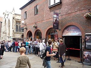 The entrance to the Jorvik Viking Centre, York - geograph.org.uk - 2521909.jpg