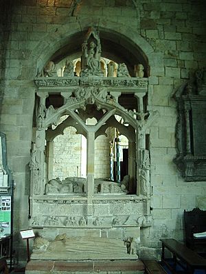 Tomb,The Priory Church of St Mary and St Michael, Cartmel - geograph.org.uk - 447163