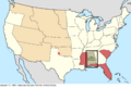 United States Central change 1861-01-11