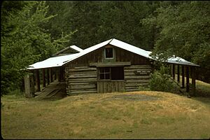 Whisky Creek Cabin (north view)