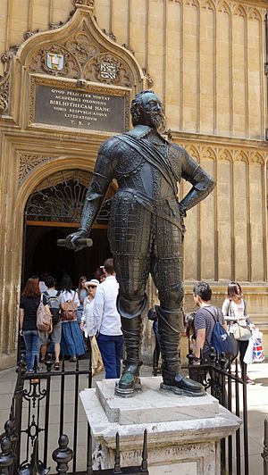 William Hebert Statue at Oxford