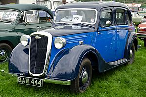 Wolseley Ten front 1939
