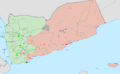 Yemen war detailed map 26 march