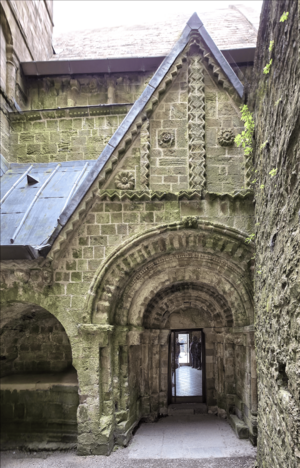 07 Cormac's Chapel Gabled Romanesque Arch