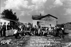 1936 Tupelo Miss. tornado cleanup