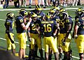 20070922 Michigan huddle