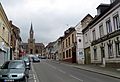 Ailly-sur-Noye église et rue principale