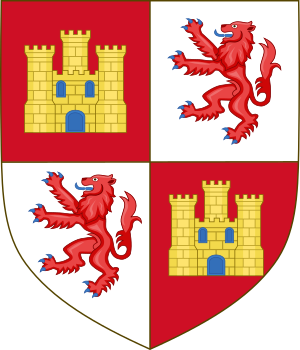 Arms of Castille (English heraldry)