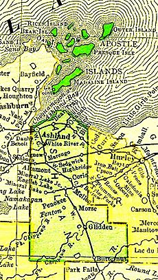 Ashland county, wisconsin, 1895
