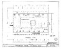 Basement Floor and Structural Plan-- Amoureaux House in Ste Genevieve MO