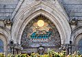 Basilica of Our Lady Immaculate, Guelph - the mosaic of the portal