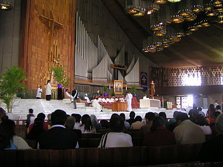 Basilica of Our Lady of Guadalupe (interior)