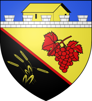 Blason de la ville de Champvallon (89)