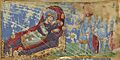 BnF MS Gr510 folio 440 recto - detail - Constantine's Dream