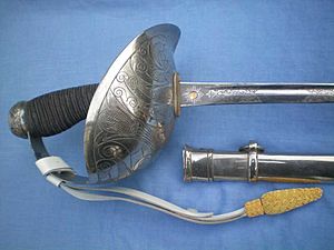 British Pattern 1912 officer's sword hilt
