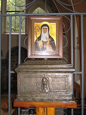 Bronze casket for St Mildred's relics