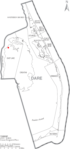 Buffalo City, North Carolina map